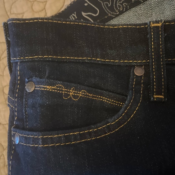 Wrangler Q Baby Boot Cut The Ultimate Riding Jean, Size 9/10 x 30, NWOT - Picture 12 of 14